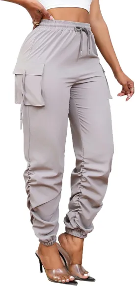 Cargo Pants Women Joggers Quick Dry Hiking Pants with Pockets