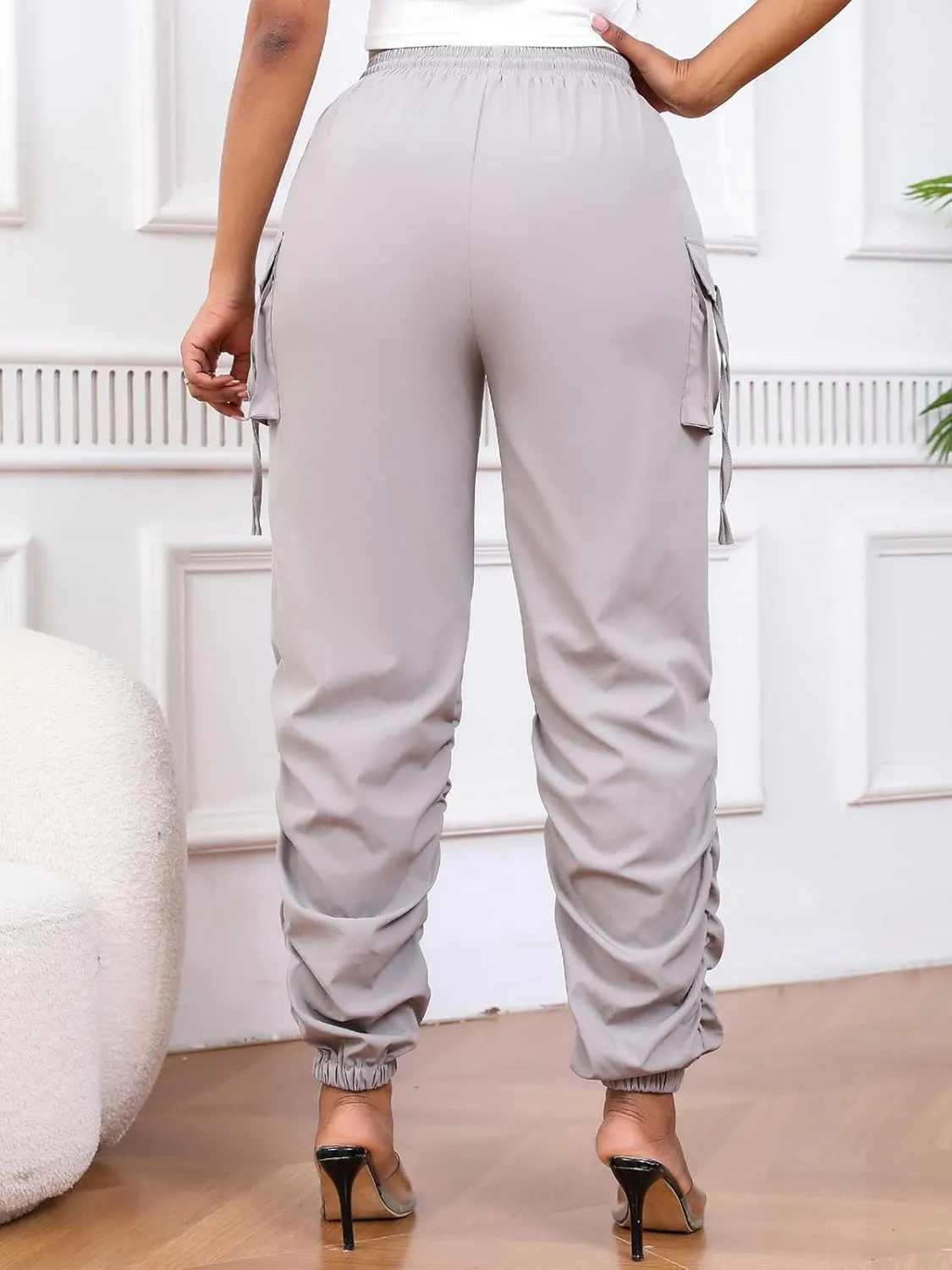 Cargo Pants Women Joggers Quick Dry Hiking Pants with Pockets