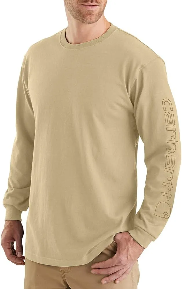 Carhartt Men's K231 Long Sleeve Logo T-Shirt