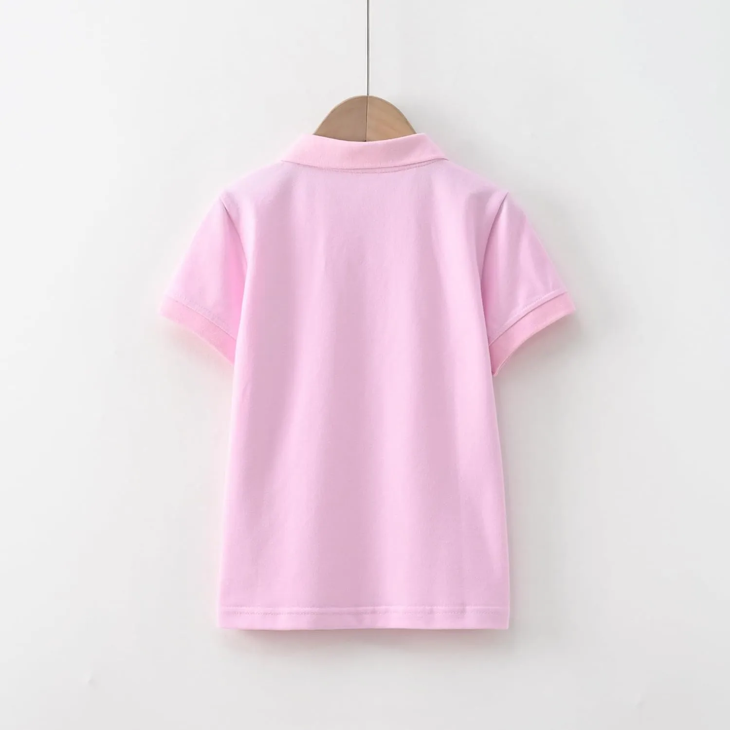 Girls Polo Shirt Short Sleeve Shirt for School Uniform Polo Shirts