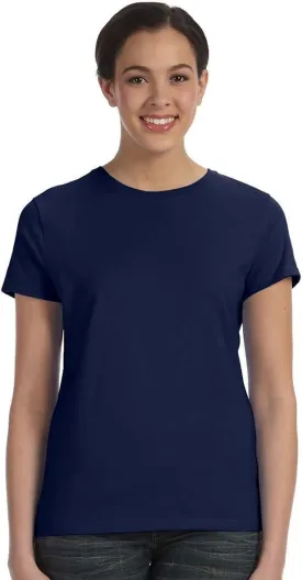Hanes Women's Perfect-T Short-Sleeve T-Shirt, Womens Crewneck T-Shirt, Womens Short-Sleeve Cotton Tee