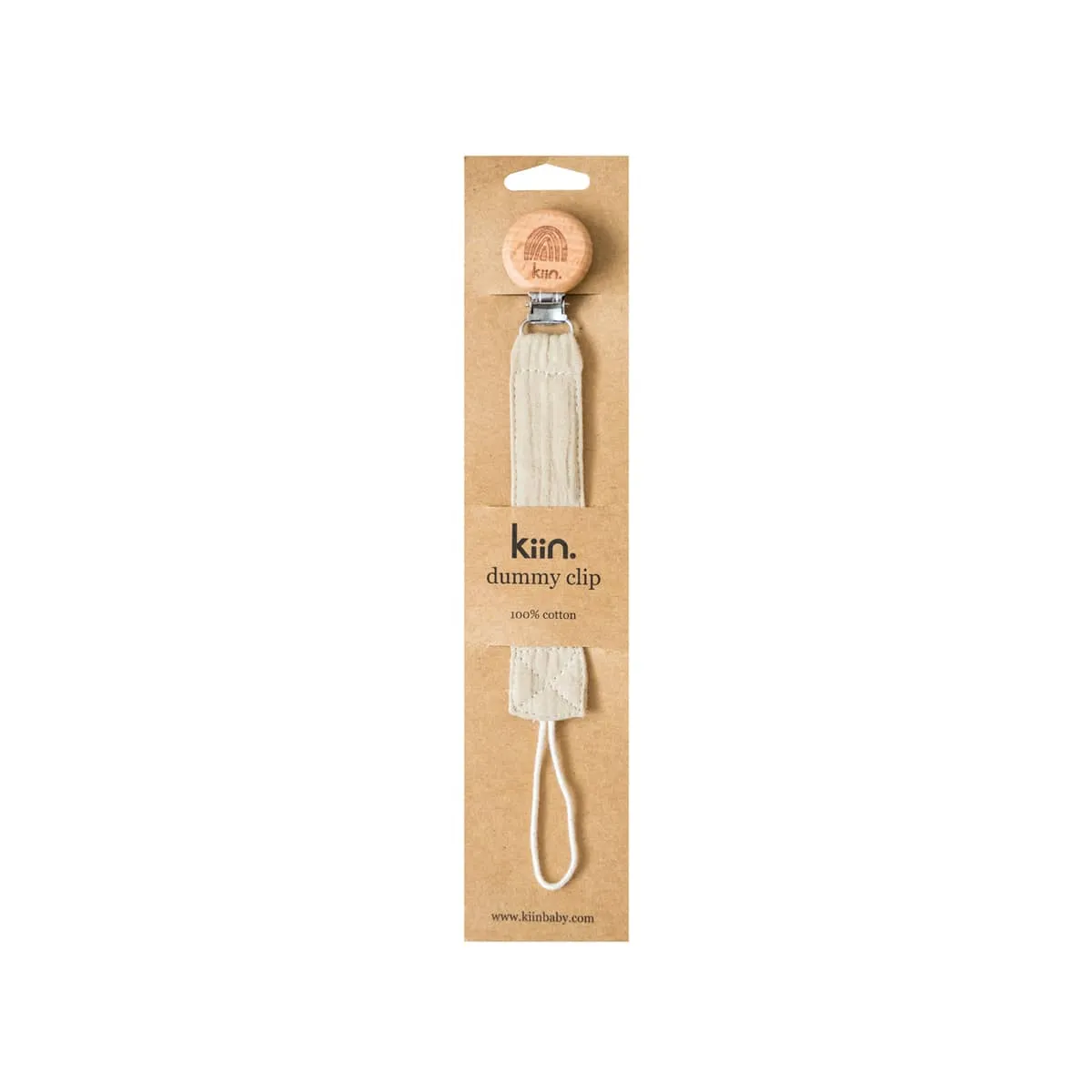Kiin Baby Cotton Dummy Clip