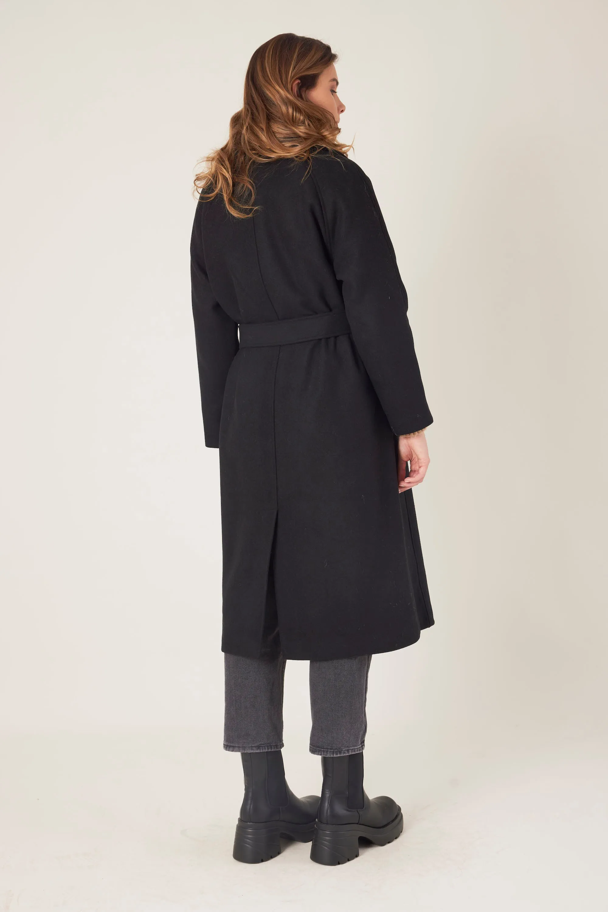 LAURE - Manteau long en laine