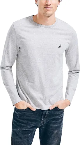 Nautica Men's J-Class Logo Long Sleeve T-Shirt
