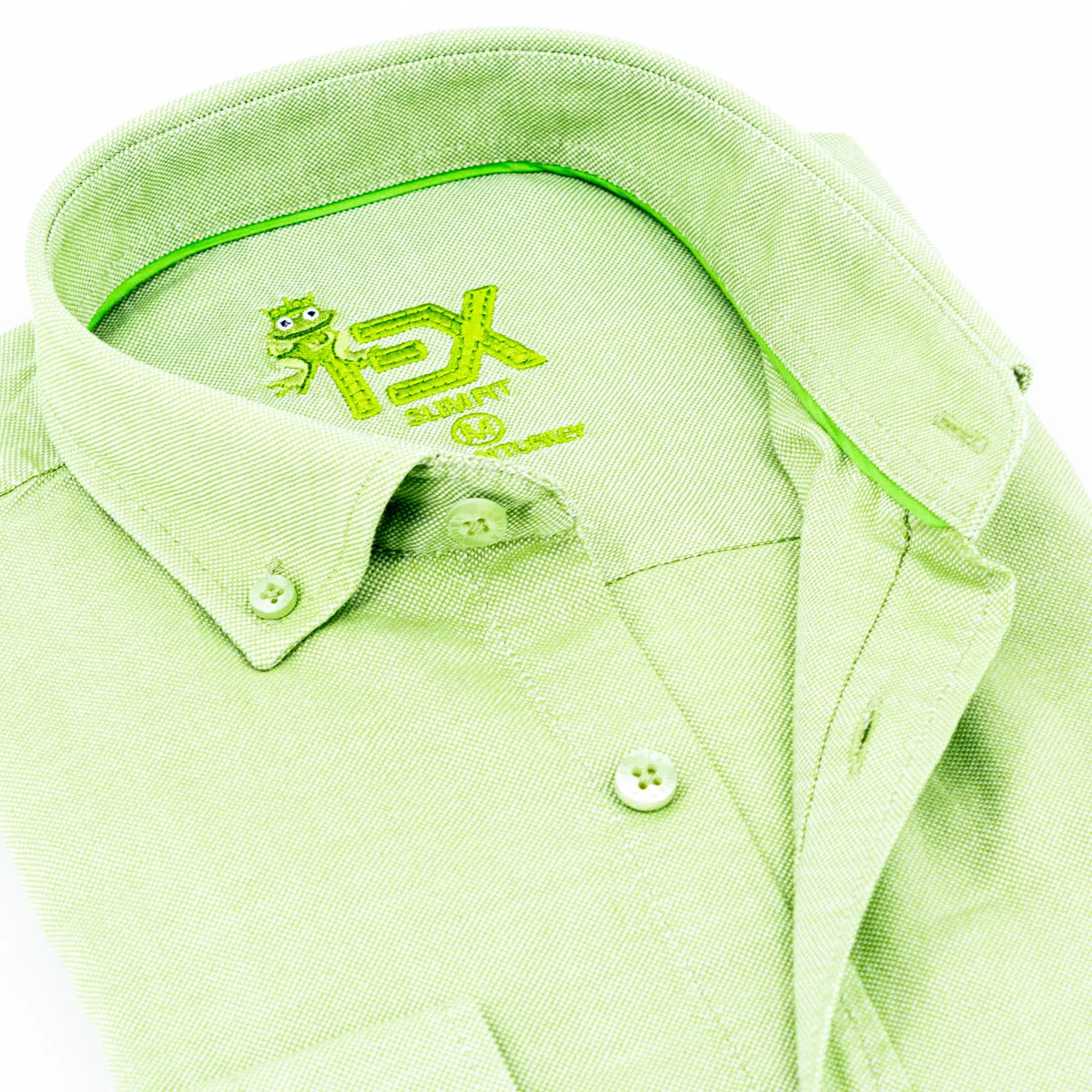 Oxford FROG Button Down Shirt - Green