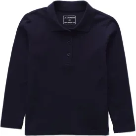Polo Shirt Long Sleeve Shirt for School Girls Boys Polo Shirts