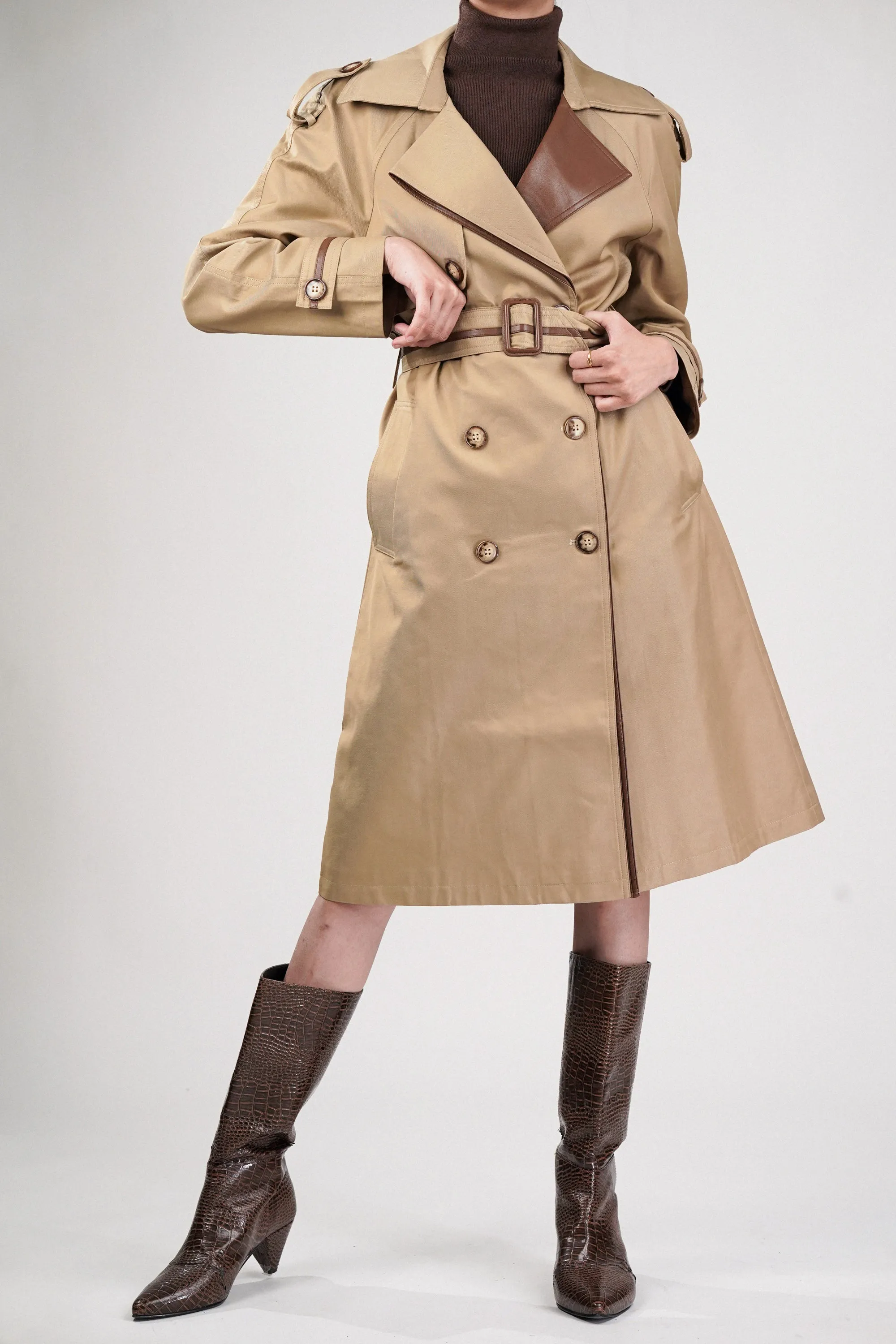 Sand Dune Trench Coat