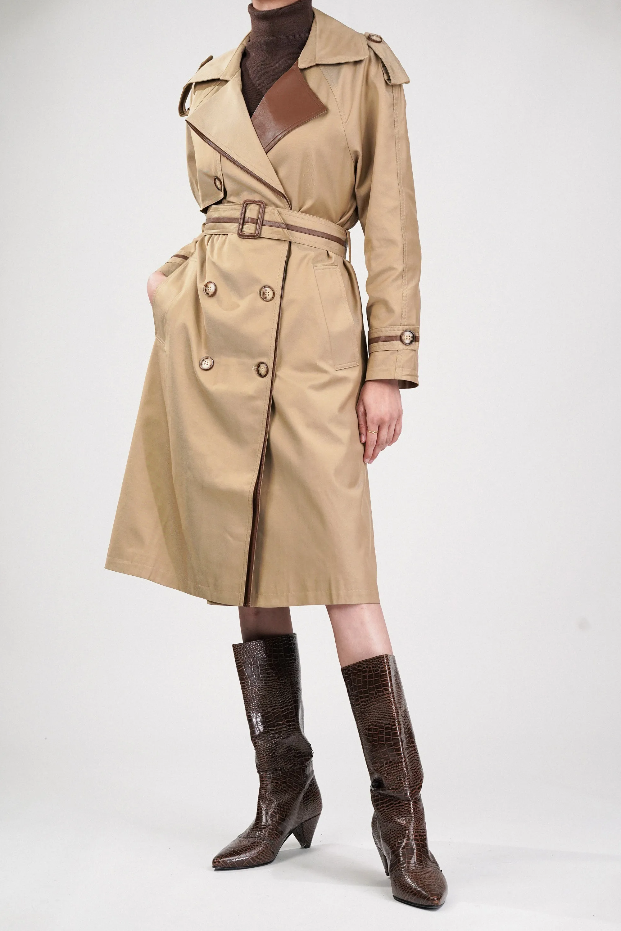 Sand Dune Trench Coat