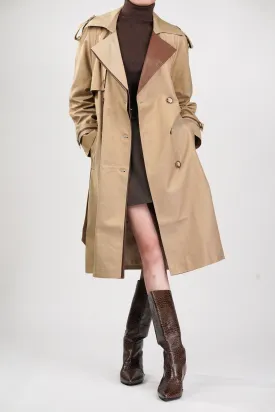 Sand Dune Trench Coat