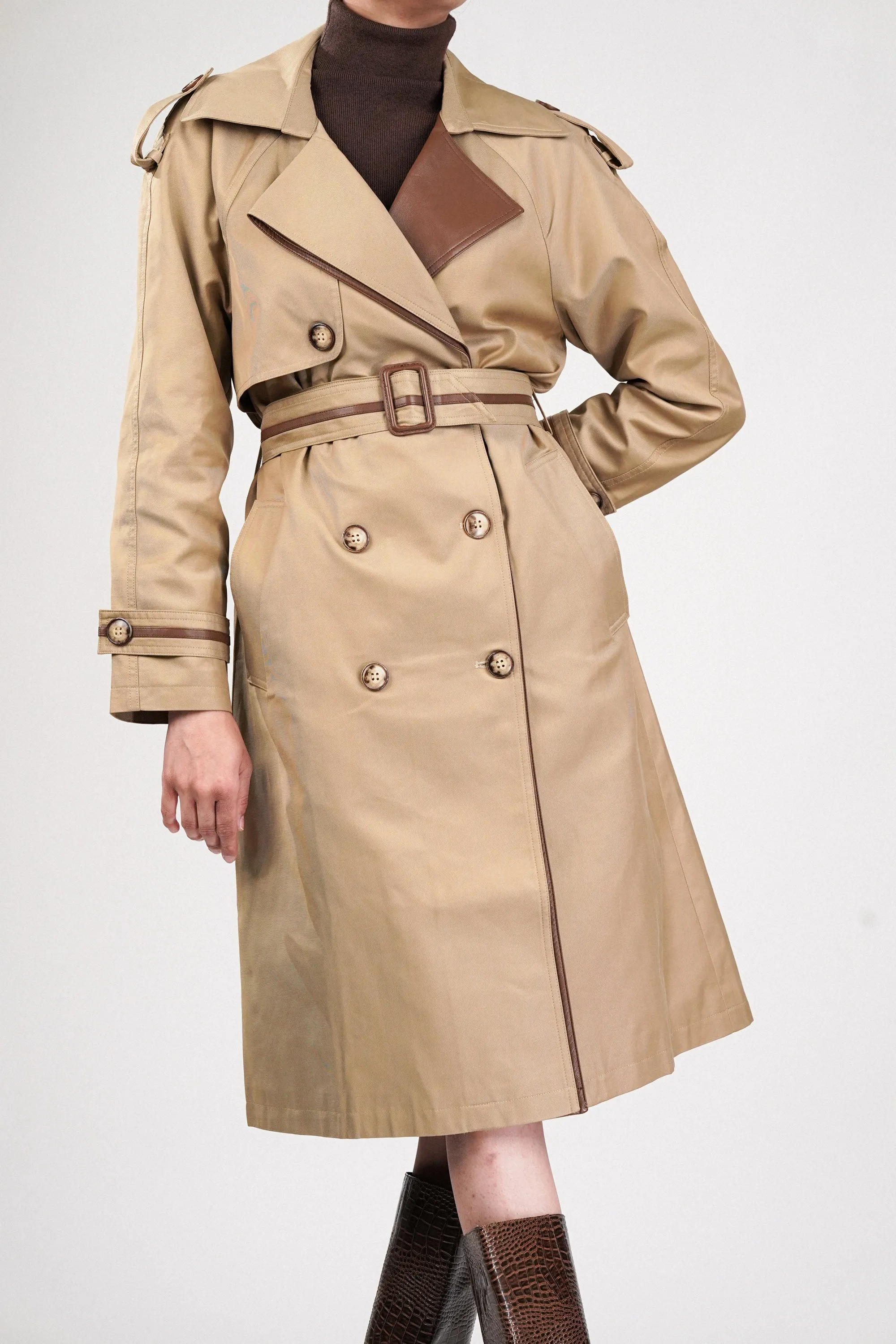 Sand Dune Trench Coat