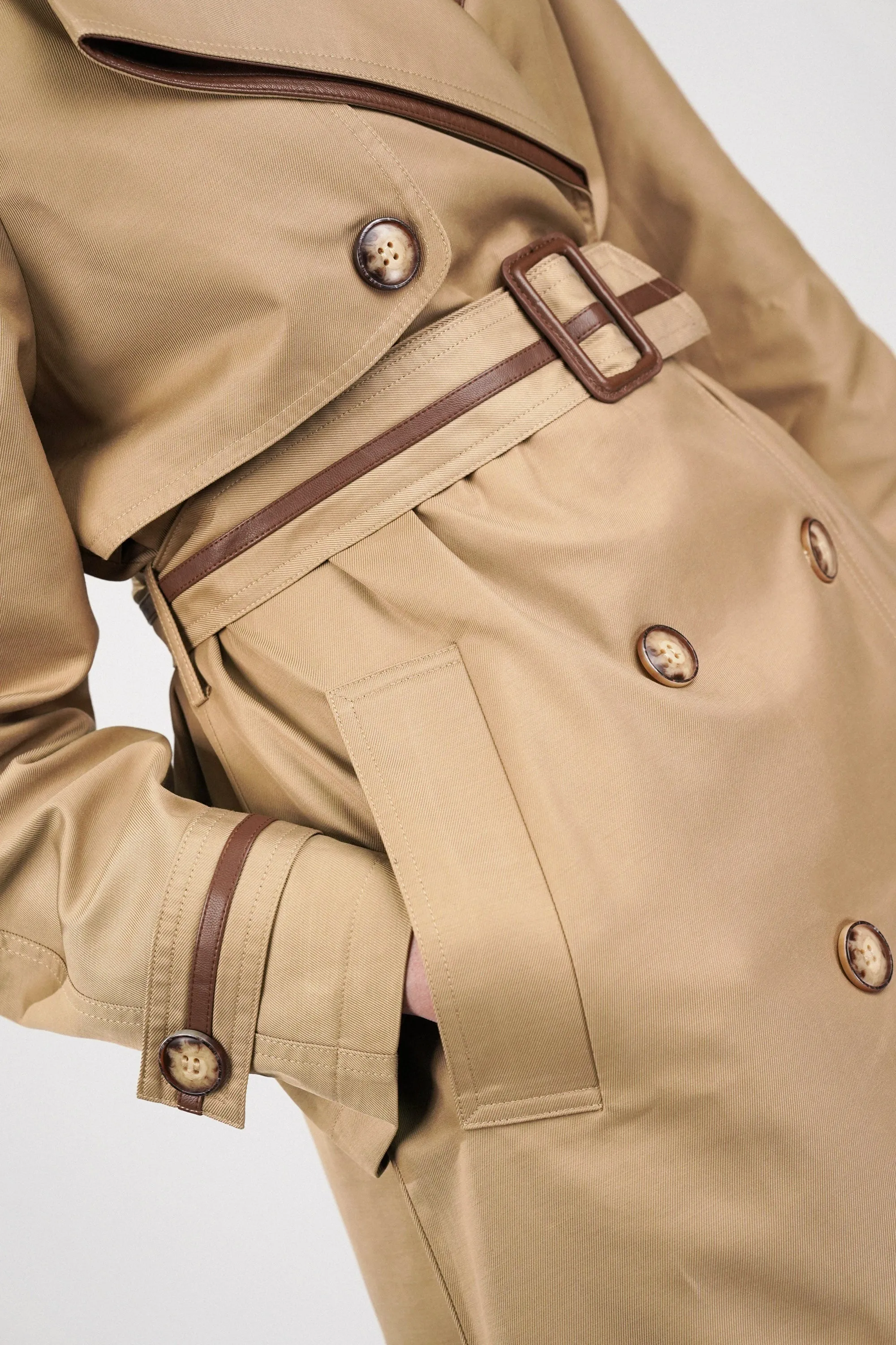 Sand Dune Trench Coat