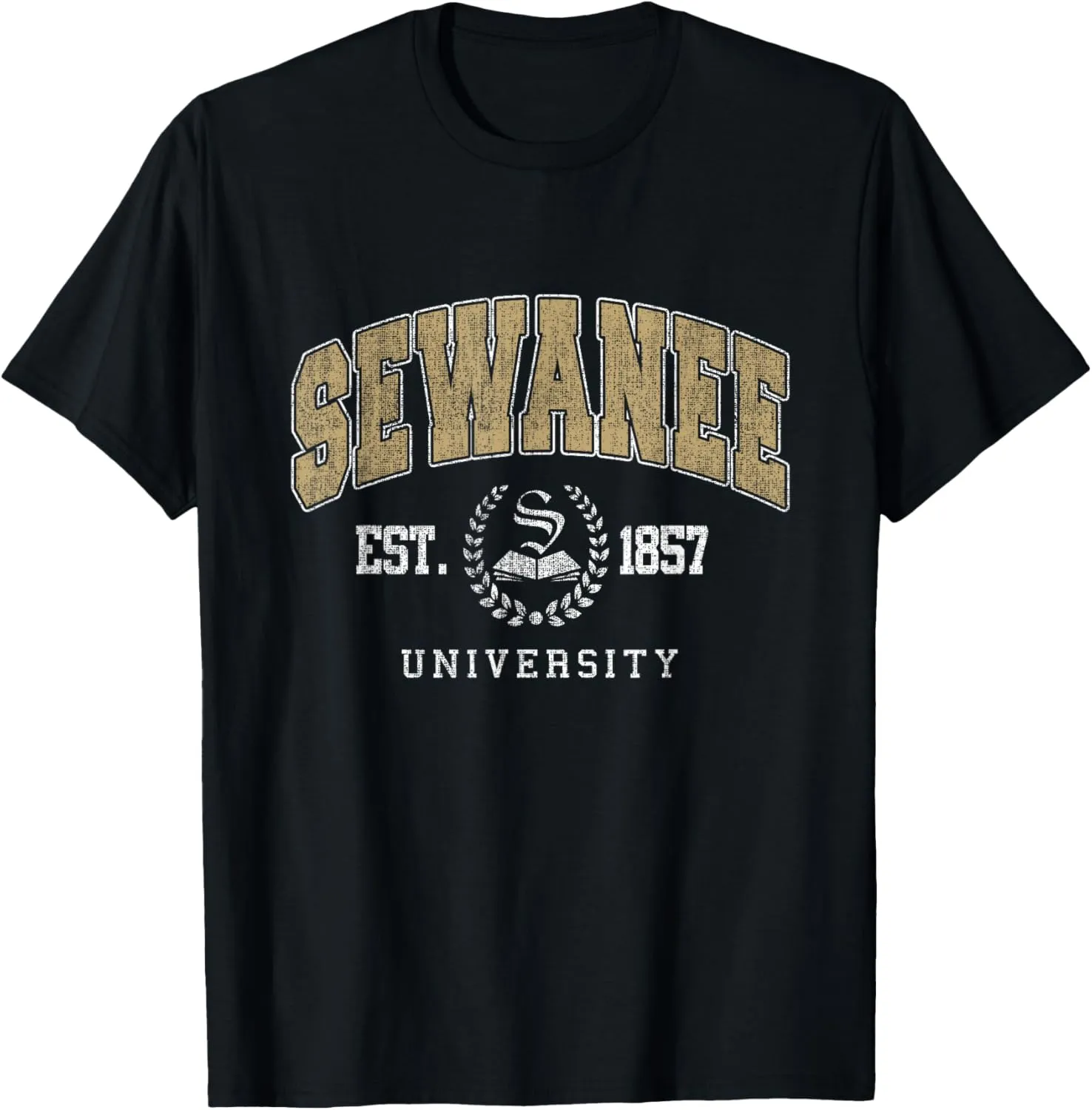 Sewanee Retro University Design for Men Women T-Shirt