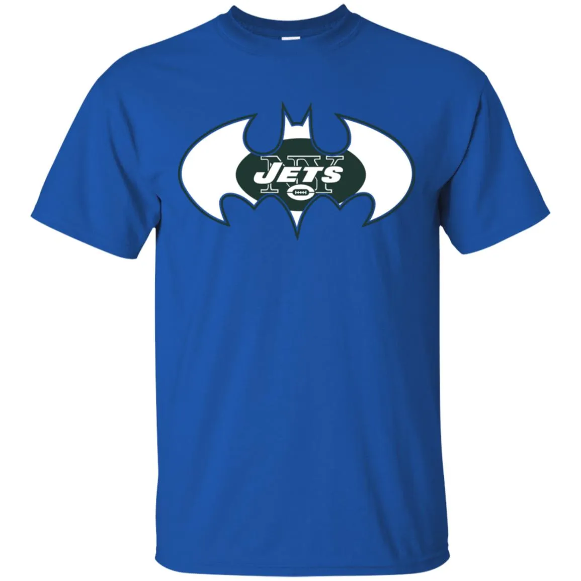 We Are The New York Jets Batman Nfl Mashup Men Cotton T-Shirt
