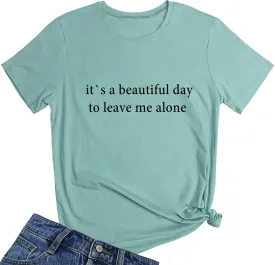 YITAN Letter Print Short Sleeve O Neck Women T Shirt Top